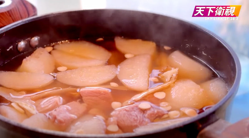 American Ginseng and Pear Soup