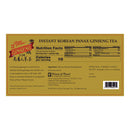 Prince of Peace Korean Ginseng Instant Tea, 100 sachets back panel and NFT.