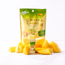 Prince of Peace Ginger Candy (Chews) With Mango with  mango slices.